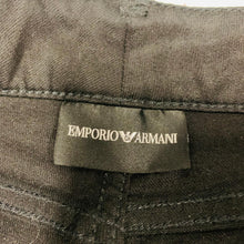 Load image into Gallery viewer, EMPORIO ARMANI Black Ladies Skinny Jeans Piped Pink Leg Size W31 L33
