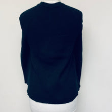 Load image into Gallery viewer, PHILLIP LIM Black Ladies Long Sleeve Ribbed Pullover Sweater Jumper Size UK S
