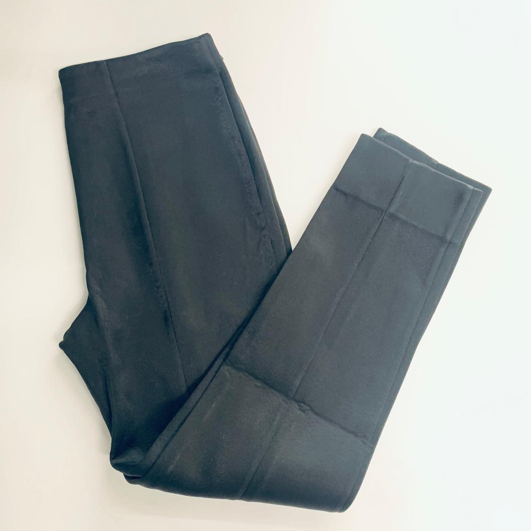 GIORGIO ARMANI Black Stretch Smart Bottoms Ladies Cropped Trousers W26 L 25