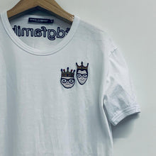 Load image into Gallery viewer, DOLCE &amp; GABBANA White Ladies Short Sleeve Round Neck Basic T-Shirt Size UK 14
