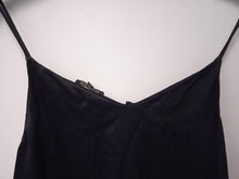 Load image into Gallery viewer, MASSIMO DUTTI Ladies Black Sleeveless V-Neck Basic Camisole Top IT38 UK10
