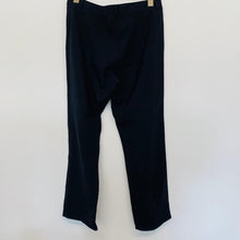 Load image into Gallery viewer, NICOLE FARHI Ladies Blue Navy Wool Trousers Smart Dress Pants UK12
