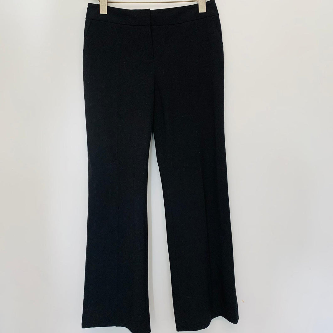 LAUNDRY Ladies Black Classic Trousers Dress Pants UK10