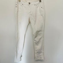 Load image into Gallery viewer, LIVERPOOL JEANS COMPANY Ladies White Stretch Cotton Jeans Skinny UK6
