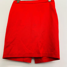 Load image into Gallery viewer, ADL Ladies Red Light Textured Skirt A-Line Knee Length Size UK S NEW
