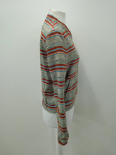 Load image into Gallery viewer, SZANE Ladies Multicoloured Long Sleeve Button Up Short Jacket Size EU34 UK6
