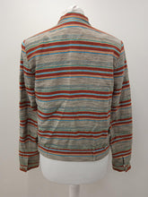Load image into Gallery viewer, SZANE Ladies Multicoloured Long Sleeve Button Up Short Jacket Size EU34 UK6
