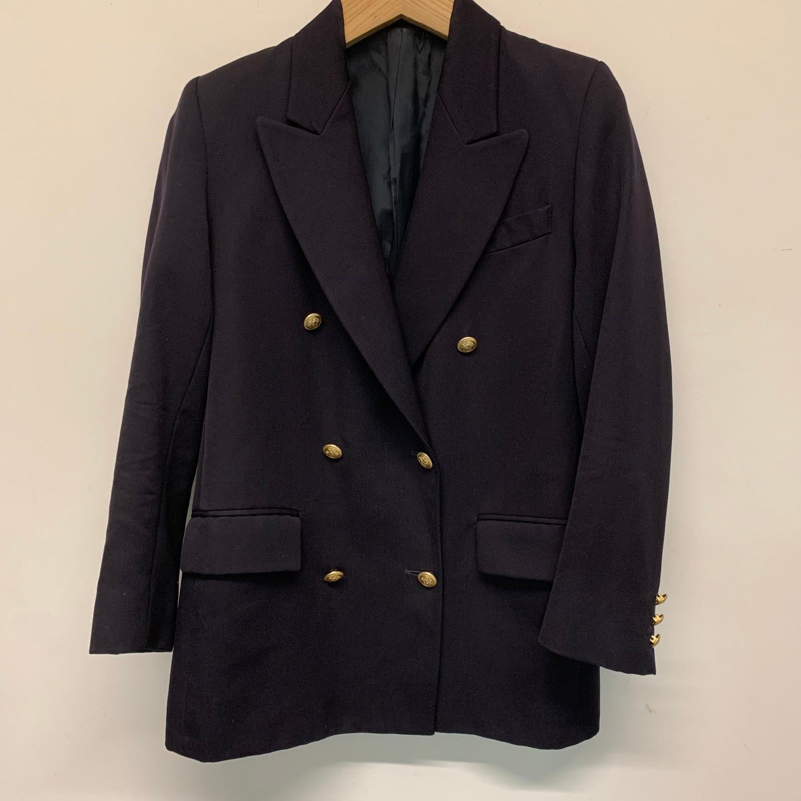 Marks and spencer on sale navy blazer ladies