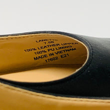 Load image into Gallery viewer, LAUREN RALPH-LAUREN Ladies Black Point Lanette Hi-Heel Leather Court Shoe UK7.5

