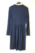 Load image into Gallery viewer, SOMERSET BY ALICE TEMPERLEY Ladies Navy Blue Knee Length Shirt Dress EU38 UK10
