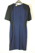 Load image into Gallery viewer, STELLA MCCARTNEY Ladies Navy Blue/Black Knee Length Pencil Dress EU42 UK14
