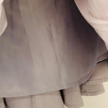 Load image into Gallery viewer, TED BAKER Grey Ladies Knee Length Panel Pleated Skirt UK 10
