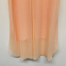 Load image into Gallery viewer, COS Orange Ladies Sleeveless Round Neck Knee Length Layered Dress UK M
