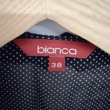 Load image into Gallery viewer, BIANCA Black Ladies Long Sleeve V-Neck Basic Jacket Jacket Size UK 12
