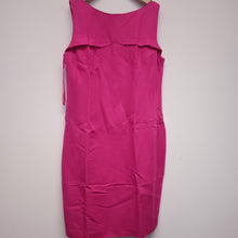 Load image into Gallery viewer, MARKS &amp; SPENCER AUTOGRAPH Pink Ladies Sleeveless Scoop Neck Pencil Dress UK 14
