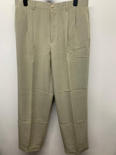 Load image into Gallery viewer, GREG NORMAN Men&#39;s Beige  Polyester Trousers Chino Bottoms Lightweight W36 L32
