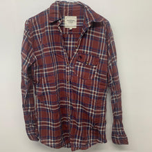 Load image into Gallery viewer, ABERCROMBIE &amp; FITCH Men&#39;s Brown Long Sleeve Collared Button-Up Casual Shirts XS

