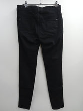 Load image into Gallery viewer, JAMES TWIGGY Ladies Black Cotton Blend 5-Pocket Stretch Skinny Jeans W28L31
