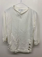 Load image into Gallery viewer, THE WHITE COMPANY Ladies White Jumper Pullover White-Label UK 6
