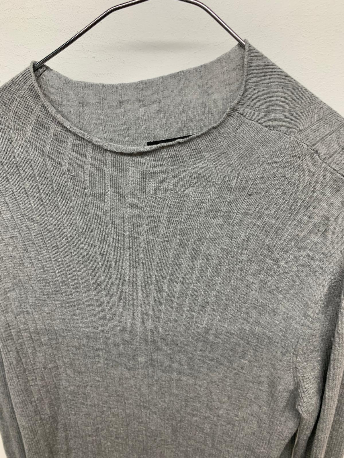 MASSIMO DUTTI Ladies Grey Dresses Ribbed Stretch Dress UK XS – ReThread