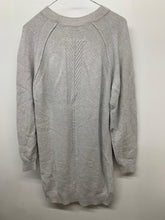 Load image into Gallery viewer, REISS Ladies Grey Dresses  Knitted Stretch Long Sleeve Dress UK 4
