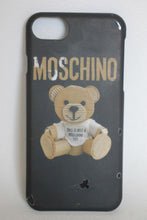 Load image into Gallery viewer, MOSCHINO Black Teddy Bear iPhone 6 Phone Case Cover OS  RRP45
