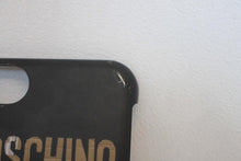 Load image into Gallery viewer, MOSCHINO Black Teddy Bear iPhone 6 Phone Case Cover OS  RRP45
