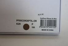 Load image into Gallery viewer, KENZO Gold/Clear Glitter Tiger iPhone XS Max Phone Case Cover OS RRP39
