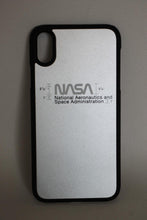 Load image into Gallery viewer, HERON PRESTON Silver/Black Metallic NASA iPhone XR Phone Case Cover OS RRP85
