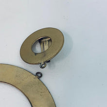 Load image into Gallery viewer, SILVIA GNECCHI Dangle/Drop Large Loops  Gold Ladies Earrings NEW RRP140
