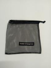 Load image into Gallery viewer, TENDER AND DANGEROUS Ladies Dark Brown Kiss My Mask Fashion Face Mask
