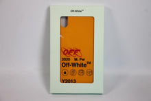 Load image into Gallery viewer, OFF-WHITE Yellow Industrial Y013 iPhone XS Max Phone Case Back Cover BNIB
