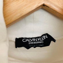 Load image into Gallery viewer, CALVIN KLEIN White Ladies Long Sleeve High Neck Pullover Jumper XS NEW
