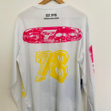 Load image into Gallery viewer, CALVIN KLEIN White Men&#39;s Long Sleeve Graphic Anytime Combo T-Shirt Top XS NEW
