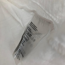 Load image into Gallery viewer, H&amp;M White Ladies Short Sleeve Round Neck Basic T-Shirt Size UK S
