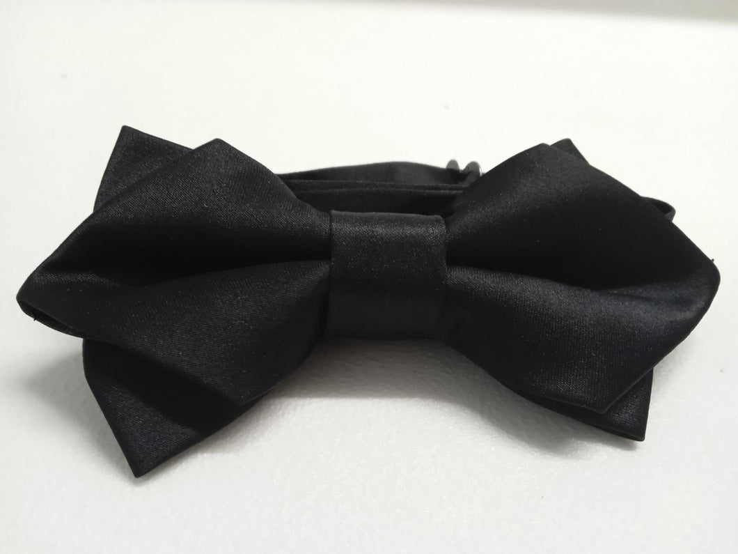PRIMARK Ladies Black String Clip Bow Tie UK One Size