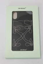 Load image into Gallery viewer, OFF-WHITE iPhone XS Max Black Abstract Arrows Smart Phone Back Cover BNIB
