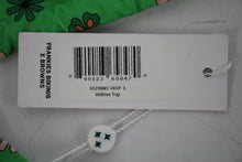Load image into Gallery viewer, FRANKIES BIKINIS Ladies Green Floral Print Halterneck Willow Bikini Top L NEW
