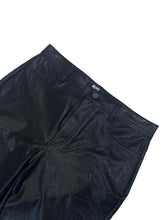 Load image into Gallery viewer, PAIGE Claudine Coated Ankle Grazer Flared Trousers Black 30 (L) RRP250 BNWT
