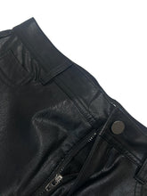 Load image into Gallery viewer, PAIGE Claudine Coated Ankle Grazer Flared Trousers Black 24 (XXS) RRP250 BNWT
