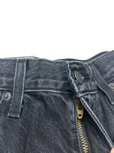 Load image into Gallery viewer, LEVIS 80s Mom Boyfriend Jeans High Waist Core Cotton Black 25 RRP115 BNWT
