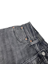 Load image into Gallery viewer, LEVIS 501 Cropped Straight Leg Core Cotton Denim Jeans Grey 27 RRP105 BNWT
