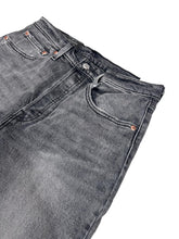 Load image into Gallery viewer, LEVIS 501 Cropped Straight Leg Core Cotton Denim Jeans Grey 27 RRP105 BNWT

