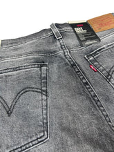 Load image into Gallery viewer, LEVIS 501 Cropped Straight Leg Core Cotton Denim Jeans Grey 27 RRP105 BNWT
