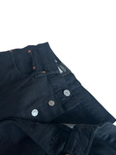 Load image into Gallery viewer, LEVIS 501 Cropped Straight Leg Core Cotton Denim Jeans Black W24 L28 RRP105 BNWT
