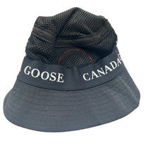 Load image into Gallery viewer, CANADA GOOSE Bucket Hat Logo Patch Black S/M RRP175 BNWT
