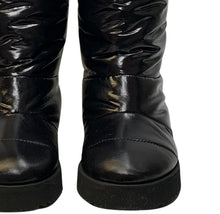 Load image into Gallery viewer, GIA COUTURE Flat Sole Knee High Ladies Boot Patent Padded Shoe UK6 NEW RRP 505
