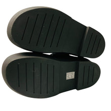 Load image into Gallery viewer, GIA COUTURE Flatform Ankle Boot Black Ladies Rugged Suede Shoe UK4.5 NEW RRP 500
