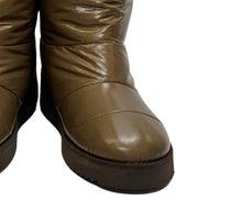 Load image into Gallery viewer, GIA COUTURE Flat Knee High Boot Brown Ladies Rugged Suede Shoe UK4.5 NEW RRP 500
