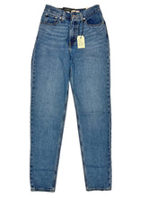 Load image into Gallery viewer, LEVIS High Rise 80s Mom Cotton Denim Boyfriend Cut Blue Jeans W25 NEW RRP 115
